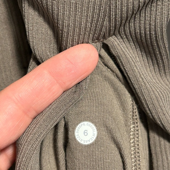 Lululemon Ribbed Softstreme Long-Sleeve Romper - Picture 5 of 5